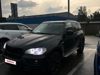 2007 BMW X5 3.0d II (E70), чёрный, 1535000 рублей, вид 1