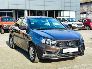 2019 Lada (ВАЗ) Vesta SW I, коричневый, 975818 рублей, вид 2