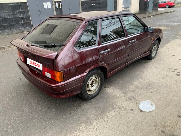 2013 Lada (ВАЗ) 2114, пурпурный, 95000 рублей - вид 3