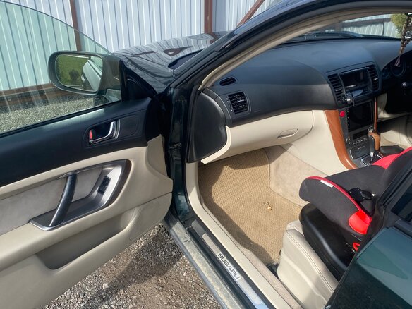 2005 Subaru Outback III, зелёный, 850000 рублей - вид 10