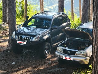 2004 Toyota Land Cruiser Prado 120 Series, серый, 2250000 рублей, вид 2