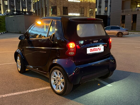 2003 Smart Fortwo I Рестайлинг, синий, 600000 рублей - вид 4