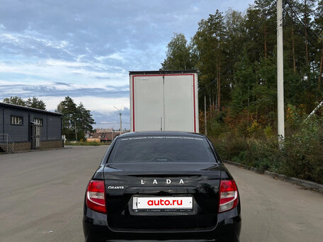 2023 Lada (ВАЗ) Granta I Рестайлинг, чёрный, 800000 рублей, вид 4