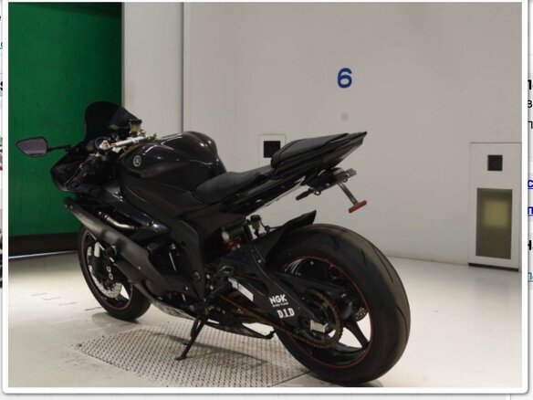 2006 Yamaha YZF-R6, чёрный, 900000 рублей - вид 9