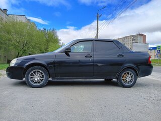 2007 Lada (ВАЗ) Priora I, чёрный, 200000 рублей, вид 4