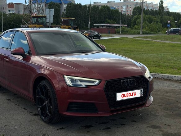 2019 Audi A4 V (B9), красный - вид 7