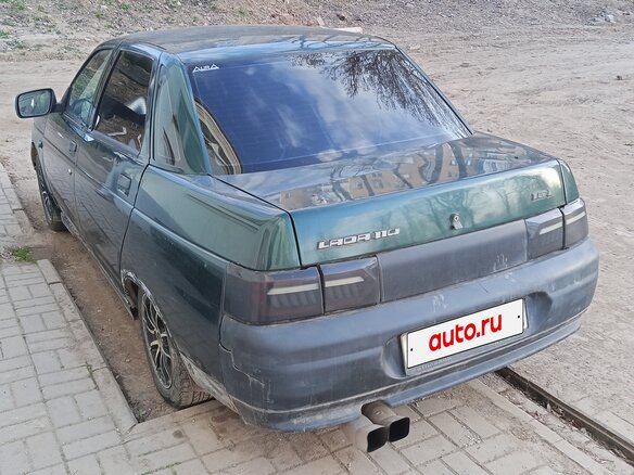 2004 Lada (ВАЗ) 2110, зелёный, 100000 рублей - вид 4
