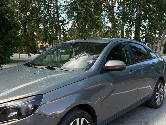 2020 Lada (ВАЗ) Vesta I, серый, 850000 рублей - вид 7