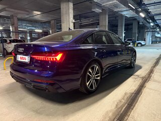 2018 Audi A6 55 TFSI V (C8), синий, 5200000 рублей, вид 4
