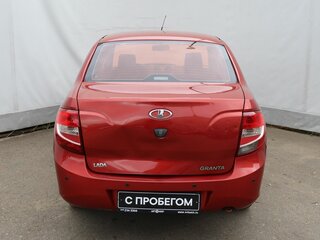 2012 Lada (ВАЗ) Granta I, красный, 319000 рублей, вид 5