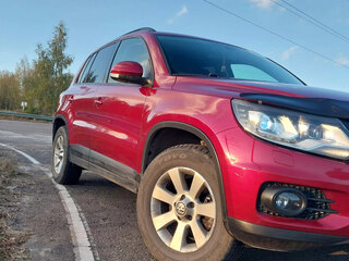 2012 Volkswagen Tiguan I Рестайлинг, красный, 1130000 рублей, вид 2