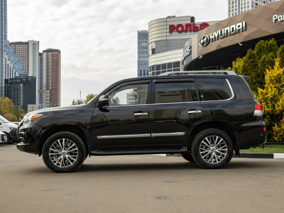 2013 Lexus LX 570 III Рестайлинг, чёрный, 3808000 рублей - вид 5