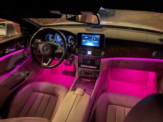 2015 Mercedes-Benz CLS 350 BlueTEC II (C218) Рестайлинг, серебристый, 3287000 рублей, вид 3