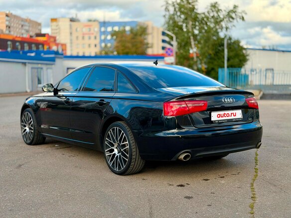 2011 Audi A6 IV (C7), чёрный, 1750000 рублей - вид 6