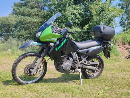 2008 Kawasaki KLR 650, чёрный, 275000 рублей, вид 3