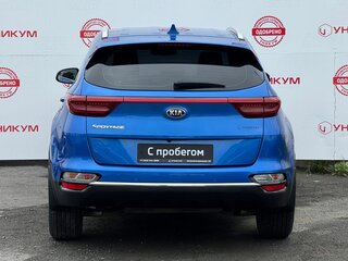 2019 Kia Sportage IV Рестайлинг, синий, 2139000 рублей, вид 4