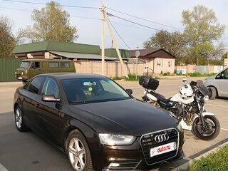 2014 Audi A4 IV (B8) Рестайлинг, коричневый, 1355000 рублей, вид 2