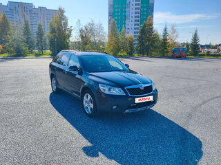 2012 Skoda Octavia Scout II (A5) Рестайлинг, чёрный, 1300000 рублей, вид 1