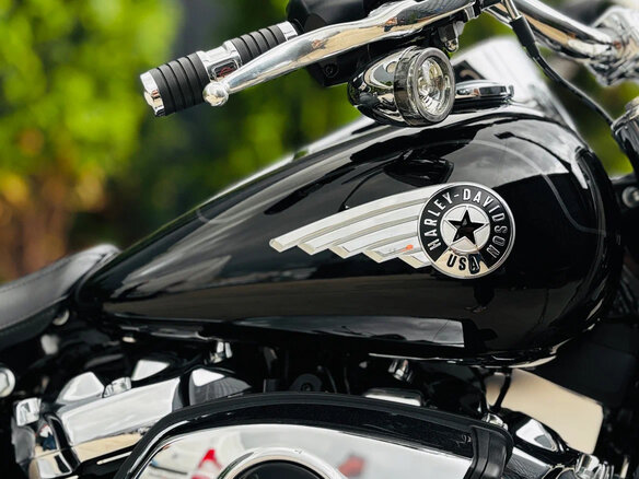 2025 Harley-Davidson Fat Boy, чёрный, 3700000 рублей - вид 16