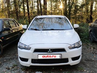 2007 Mitsubishi Lancer X, белый, 440000 рублей, вид 1