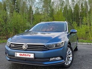 2018 Volkswagen Passat DSG7 B8, синий, 2850000 рублей, вид 2
