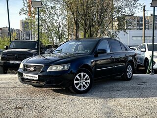 2008 Hyundai Sonata V (NF) Рестайлинг, чёрный, 339000 рублей, вид 1