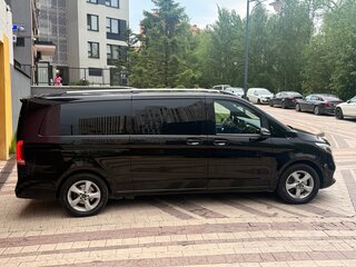 2022 Mercedes-Benz V-Класс Extra Long 300 d экстра длинный III (W447) Рестайлинг, чёрный, 8500000 рублей, вид 2