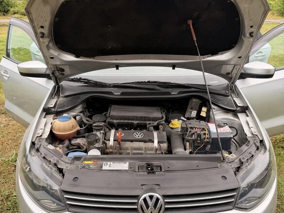2012 Volkswagen Polo V, серебристый - вид 5