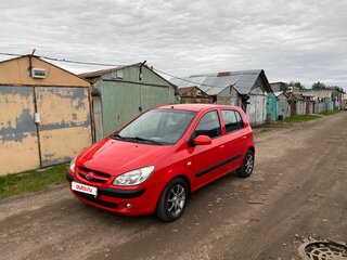 2007 Hyundai Getz I Рестайлинг, красный, 498000 рублей, вид 1