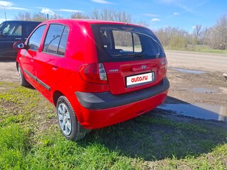 2008 Hyundai Getz I Рестайлинг, красный, 370000 рублей, вид 3