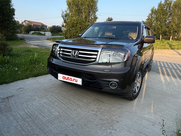 2012 Honda Pilot II Рестайлинг, коричневый, 2750000 рублей - вид 3