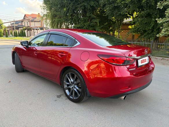 2015 Mazda 6 III (GJ) Рестайлинг, красный, 1799000 рублей - вид 6