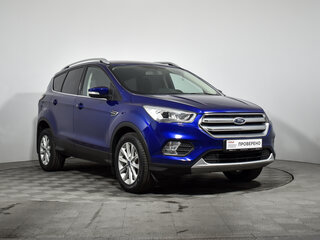 2017 Ford Kuga II Рестайлинг, синий, 1450000 рублей, вид 3