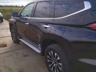 2022 Mitsubishi Pajero Sport III Рестайлинг, чёрный, 3500000 рублей, вид 4