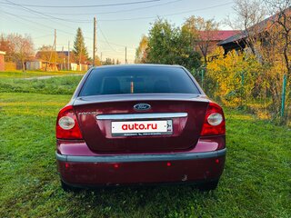 2007 Ford Focus II, красный, 375000 рублей, вид 5