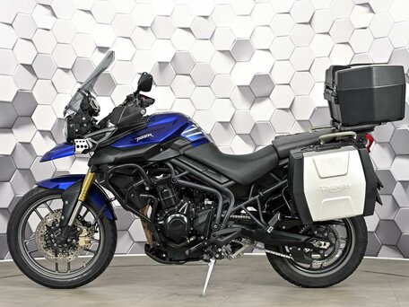 2013 Triumph Tiger 800, синий, 599000 рублей, вид 4