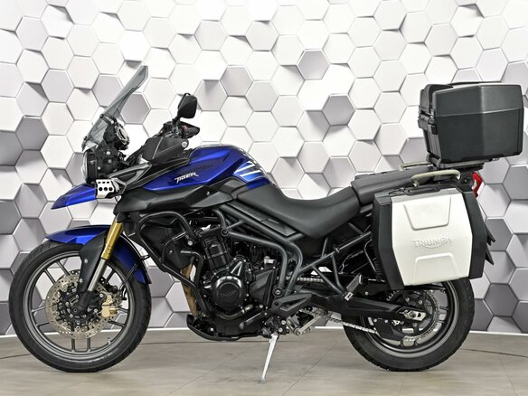 2013 Triumph Tiger 800, синий, 599000 рублей - вид 3