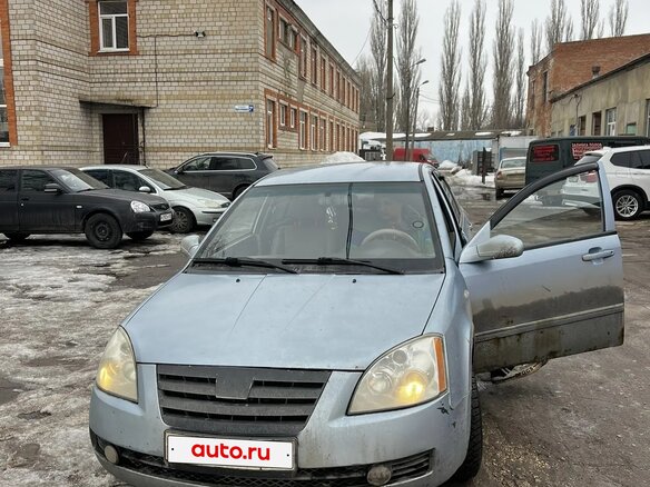 2007 Chery Fora (A21), голубой, 100000 рублей