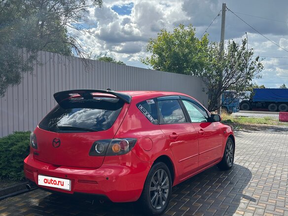 2006 Mazda 3 I (BK), красный, 620000 рублей - вид 3