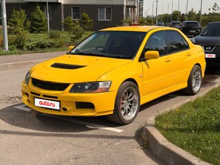 2001 Mitsubishi Lancer Evolution VII, жёлтый, 1550000 рублей, вид 2