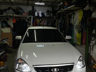 2011 Lada (ВАЗ) Priora I, белый, 420000 рублей, вид 3