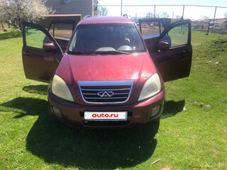 2007 Chery Tiggo (T11) I, красный, 410000 рублей, вид 2