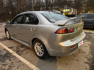2012 Mitsubishi Lancer X Рестайлинг, серебристый, 849000 рублей, вид 4