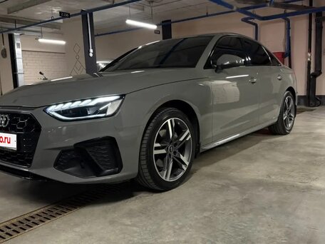 2022 Audi A4 35 TFSI V (B9) Рестайлинг, серый, 3500000 рублей, вид 1