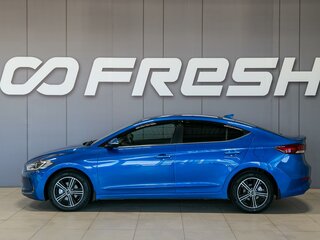 2018 Hyundai Elantra VI (AD), синий, 1490000 рублей, вид 5