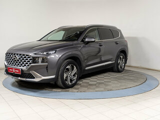 2021 Hyundai Santa Fe IV Рестайлинг, серый, 2923000 рублей, вид 4