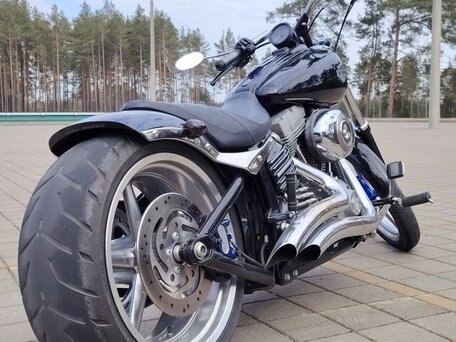 2008 Harley-Davidson Rocker C, чёрный, 900000 рублей, вид 2