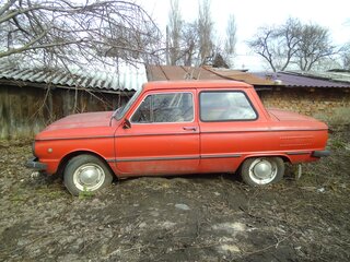 1988 ЗАЗ 968 М, красный, 70000 рублей, вид 1