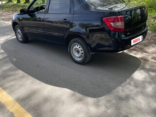 2013 Lada (ВАЗ) Granta I, чёрный, 350000 рублей, вид 2
