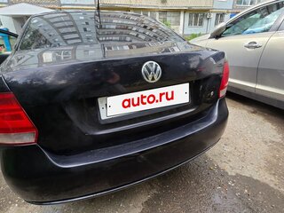 2012 Volkswagen Polo V, чёрный, 570000 рублей, вид 3